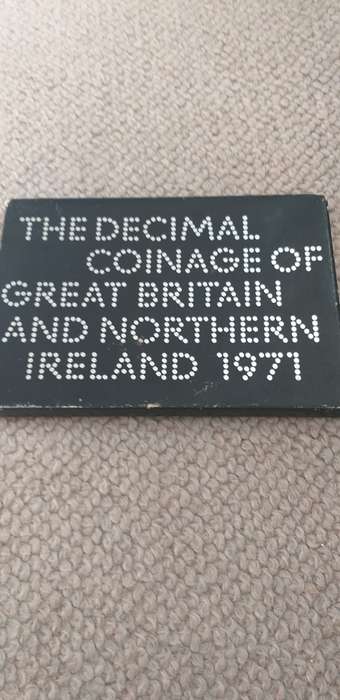 SCARCE LOVELY COLLECTION GB AND N.IRELAND 1971 PROOF SET-READ BELOW